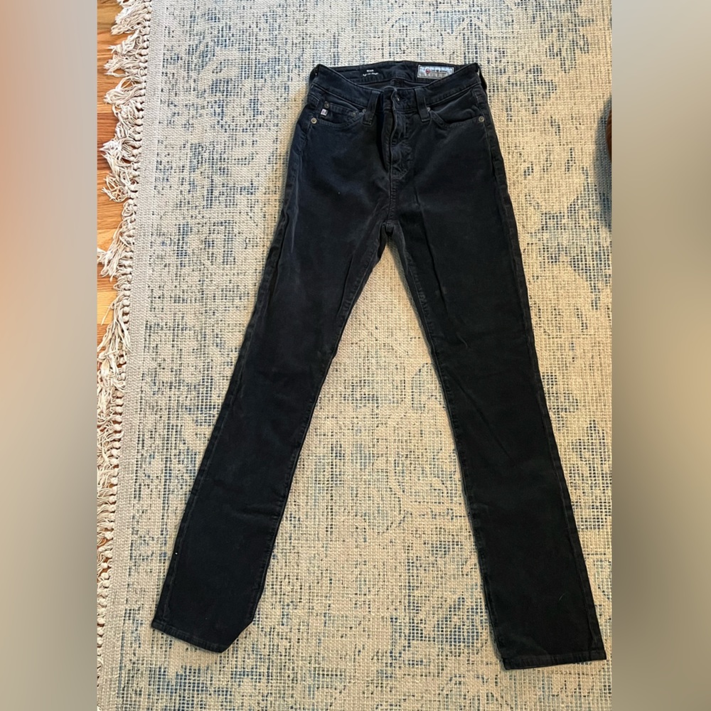 AG jeans. MARI High rise straight corduroy. Size 25R